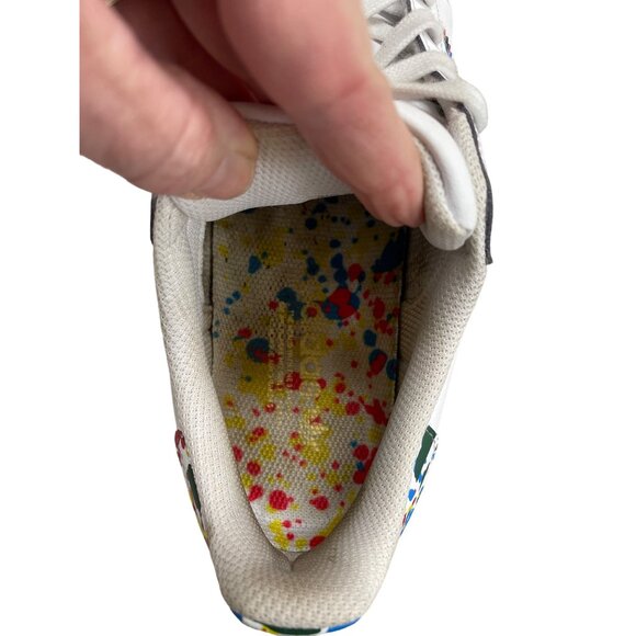 Adidas Superstar Splatter Womens Sneakers Size 6.5 SKU 1470 - Picture 4 of 6